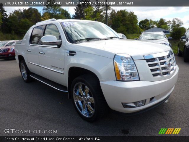 2008 Cadillac Escalade EXT AWD in White Diamond