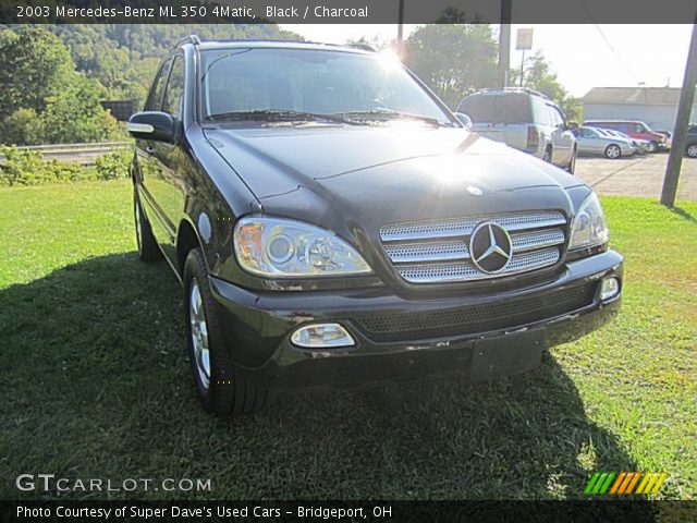 2003 Mercedes-Benz ML 350 4Matic in Black