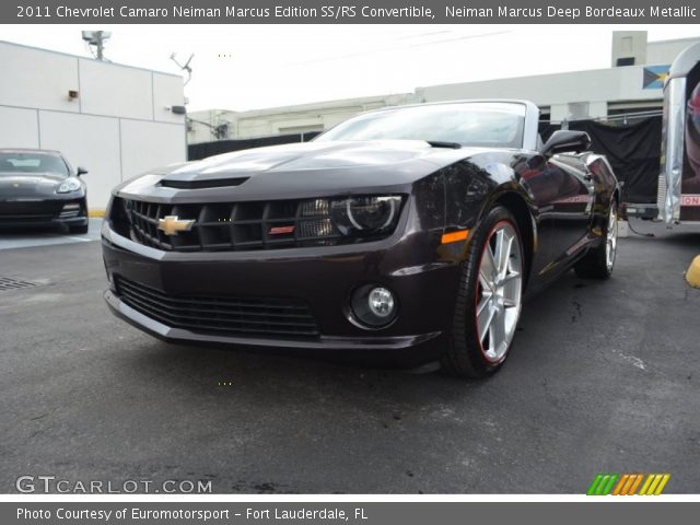 2011 Chevrolet Camaro Neiman Marcus Edition SS/RS Convertible in Neiman Marcus Deep Bordeaux Metallic