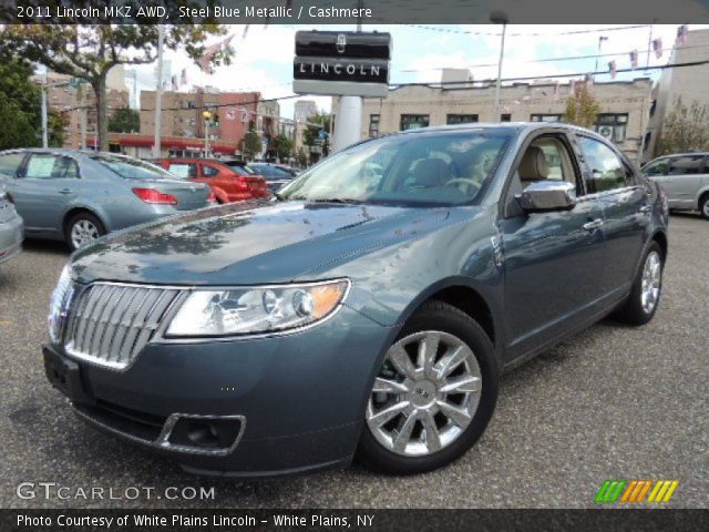 2011 Lincoln MKZ AWD in Steel Blue Metallic