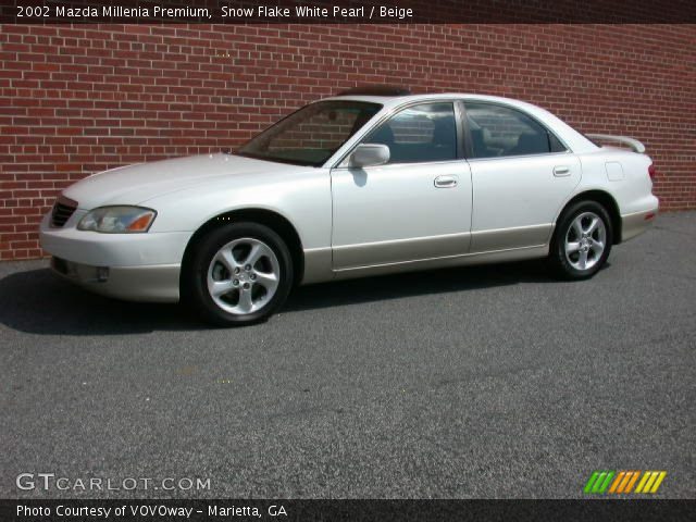 2002 Mazda Millenia Premium in Snow Flake White Pearl
