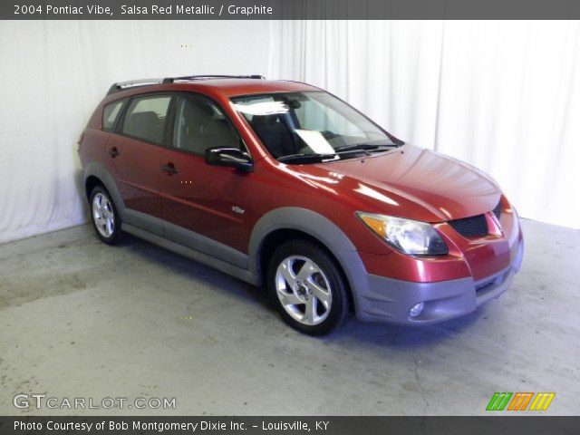 2004 Pontiac Vibe  in Salsa Red Metallic