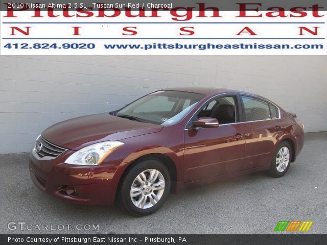 2010 Nissan Altima 2.5 SL in Tuscan Sun Red
