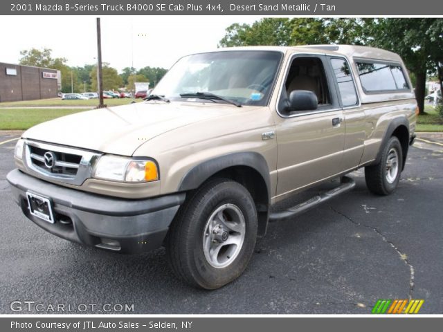 2001 Mazda B-Series Truck B4000 SE Cab Plus 4x4 in Desert Sand Metallic