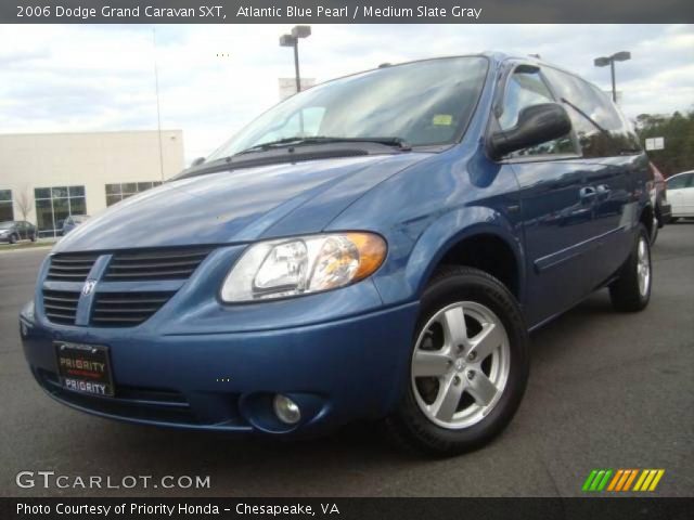 2006 Dodge Grand Caravan SXT in Atlantic Blue Pearl