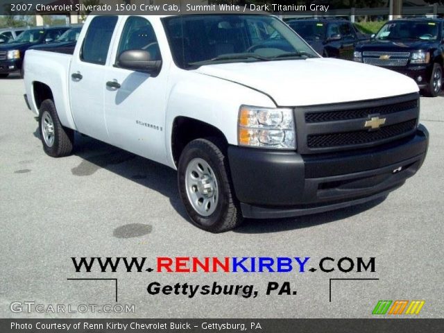 2007 Chevrolet Silverado 1500 Crew Cab in Summit White