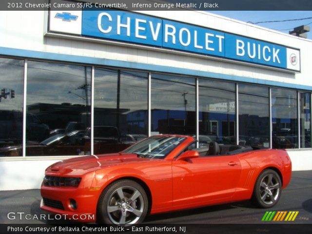 2012 Chevrolet Camaro SS/RS Convertible in Inferno Orange Metallic