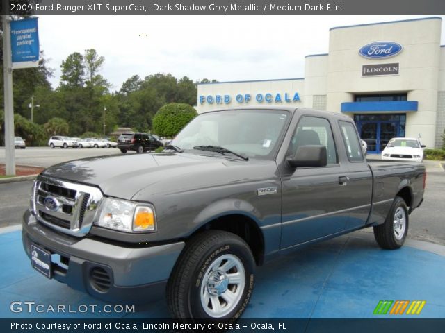 2009 Ford Ranger XLT SuperCab in Dark Shadow Grey Metallic