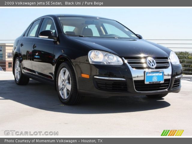 2009 Volkswagen Jetta SE Sedan in Black Uni