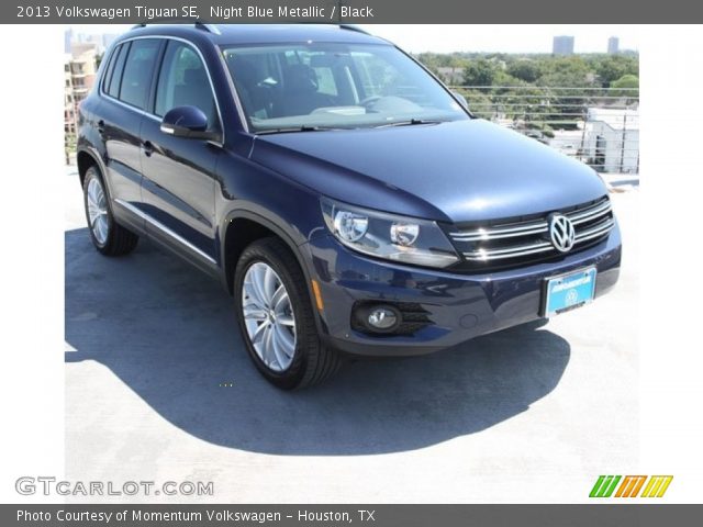 2013 Volkswagen Tiguan SE in Night Blue Metallic