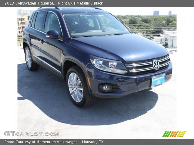 2013 Volkswagen Tiguan SE in Night Blue Metallic