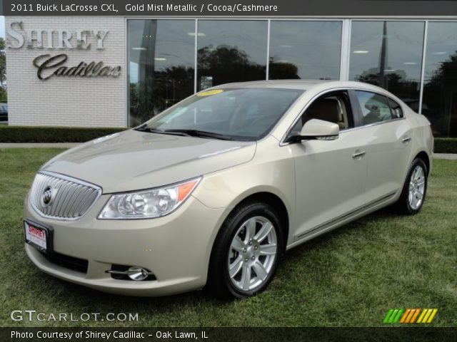 2011 Buick LaCrosse CXL in Gold Mist Metallic