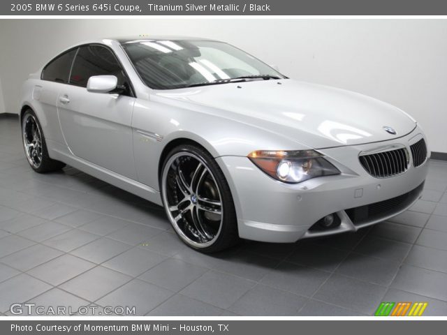 2005 BMW 6 Series 645i Coupe in Titanium Silver Metallic