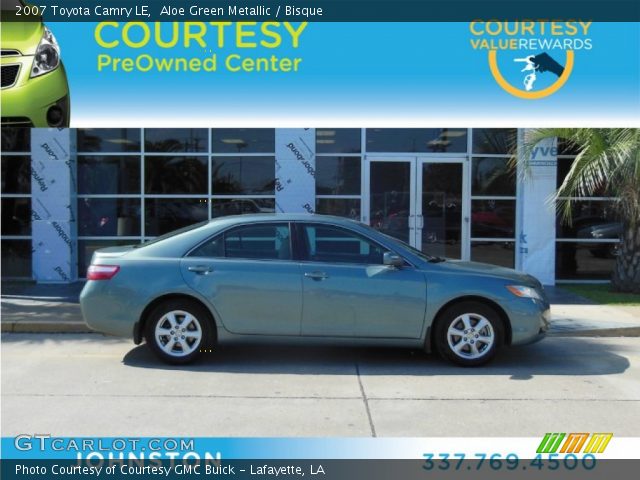 2007 Toyota Camry LE in Aloe Green Metallic