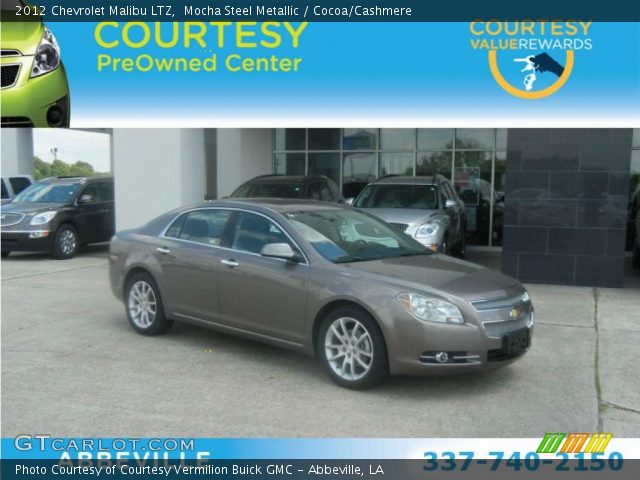 2012 Chevrolet Malibu LTZ in Mocha Steel Metallic