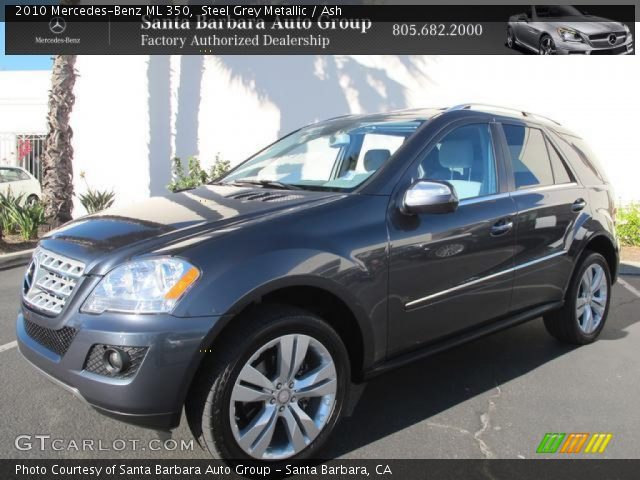 2010 Mercedes-Benz ML 350 in Steel Grey Metallic