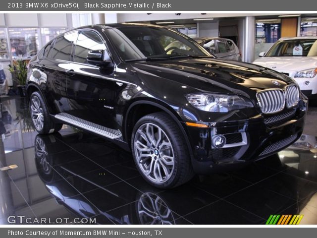 2013 BMW X6 xDrive50i in Black Sapphire Metallic