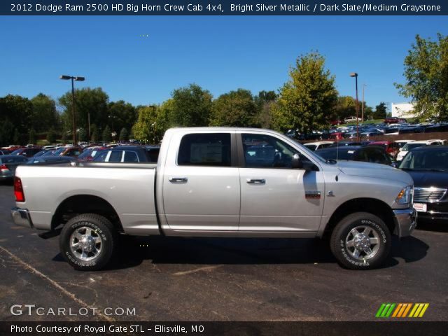 2012 Dodge Ram 2500 HD Big Horn Crew Cab 4x4 in Bright Silver Metallic