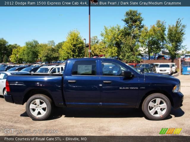 2012 Dodge Ram 1500 Express Crew Cab 4x4 in True Blue Pearl