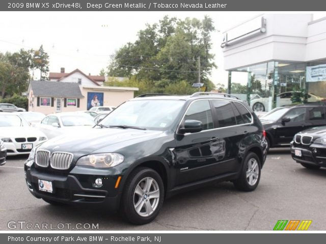 2009 BMW X5 xDrive48i in Deep Green Metallic