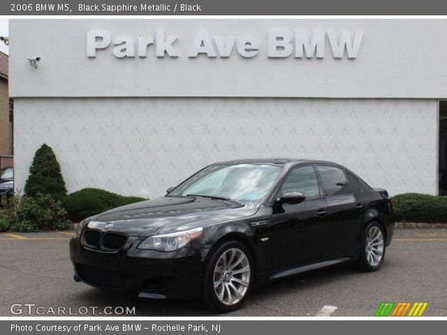 2006 BMW M5  in Black Sapphire Metallic