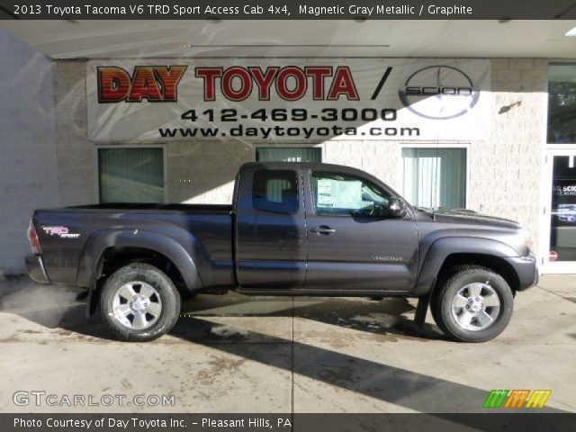 2013 Toyota Tacoma V6 TRD Sport Access Cab 4x4 in Magnetic Gray Metallic