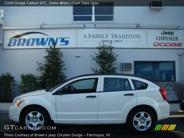 2008 Dodge Caliber SXT in Stone White