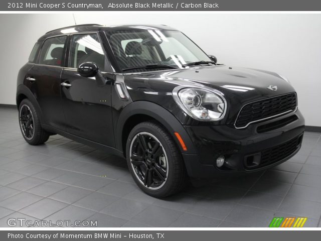2012 Mini Cooper S Countryman in Absolute Black Metallic