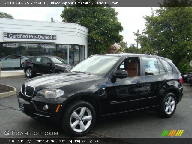 2010 BMW X5 xDrive30i in Black Sapphire Metallic