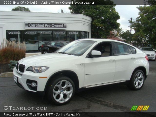 2009 BMW X6 xDrive35i in Alpine White