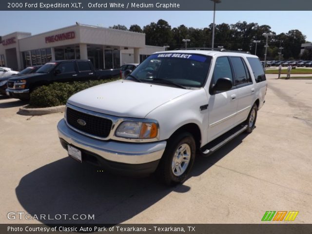 2000 Ford Expedition XLT in Oxford White