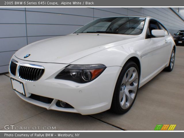 2005 BMW 6 Series 645i Coupe in Alpine White