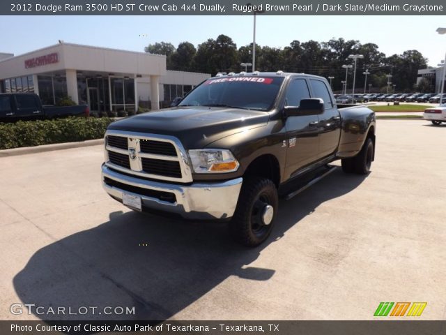 2012 Dodge Ram 3500 HD ST Crew Cab 4x4 Dually in Rugged Brown Pearl