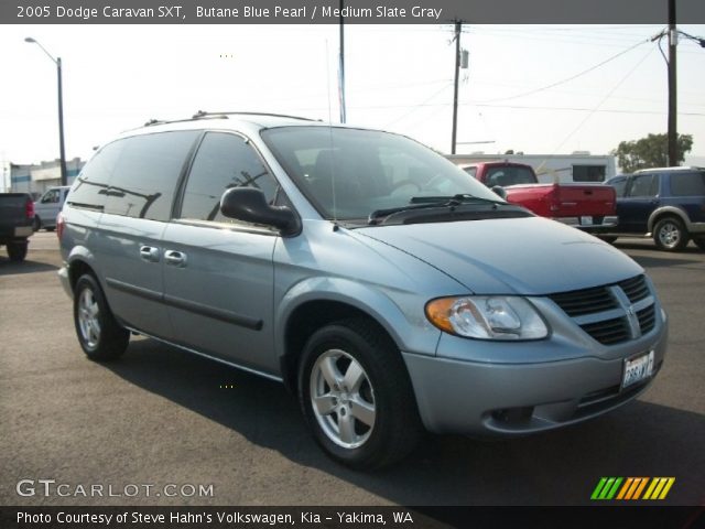 2005 Dodge Caravan SXT in Butane Blue Pearl