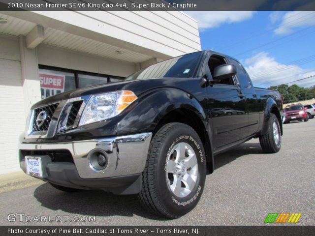 2010 Nissan Frontier SE V6 King Cab 4x4 in Super Black