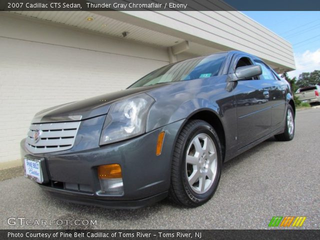 2007 Cadillac CTS Sedan in Thunder Gray Chromaflair