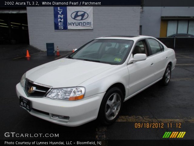 2002 Acura TL 3.2 in White Diamond Pearl