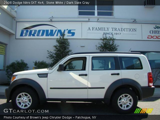 2008 Dodge Nitro SXT 4x4 in Stone White