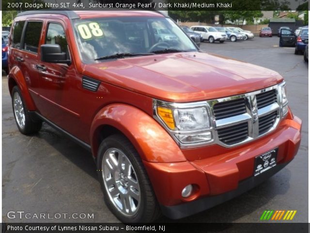 2007 Dodge Nitro SLT 4x4 in Sunburst Orange Pearl