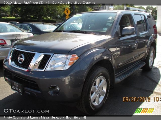2010 Nissan Pathfinder SE 4x4 in Dark Slate Metallic