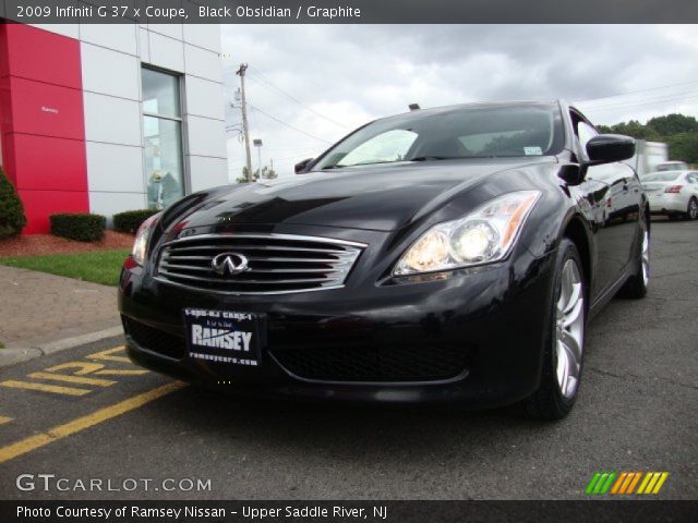 2009 Infiniti G 37 x Coupe in Black Obsidian