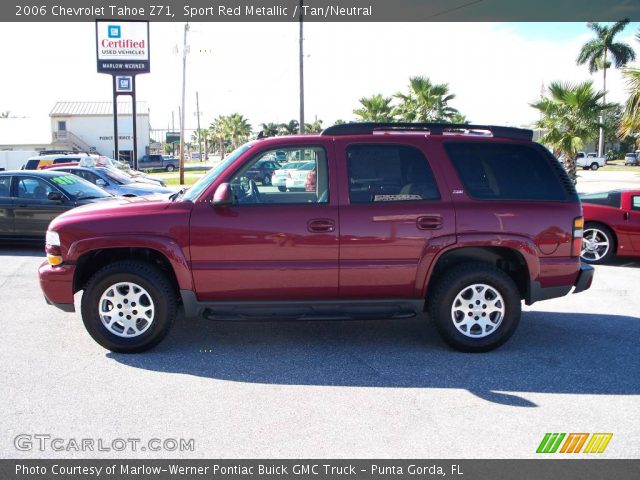 2006 Chevrolet Tahoe Z71 in Sport Red Metallic