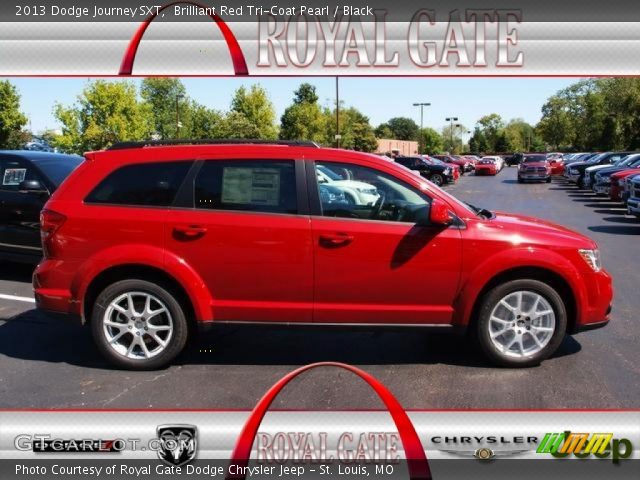 2013 Dodge Journey SXT in Brilliant Red Tri-Coat Pearl