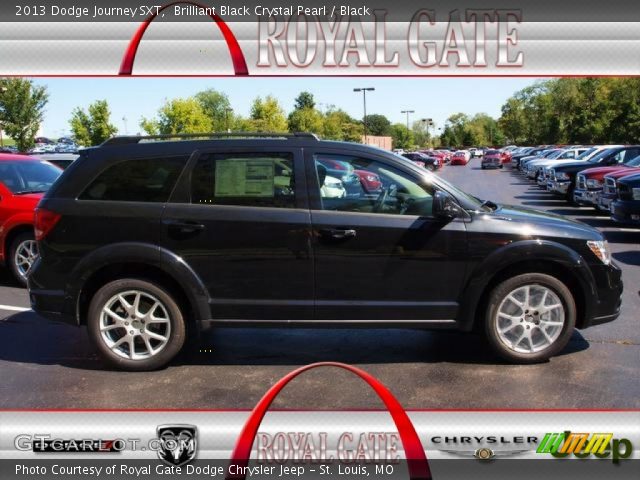 2013 Dodge Journey SXT in Brilliant Black Crystal Pearl