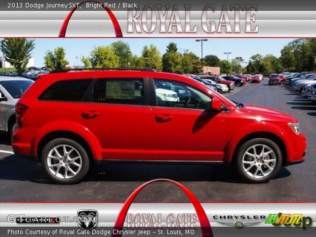 2013 Dodge Journey SXT in Bright Red