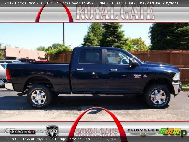 2012 Dodge Ram 2500 HD Big Horn Crew Cab 4x4 in True Blue Pearl