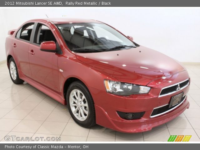 2012 Mitsubishi Lancer SE AWD in Rally Red Metallic