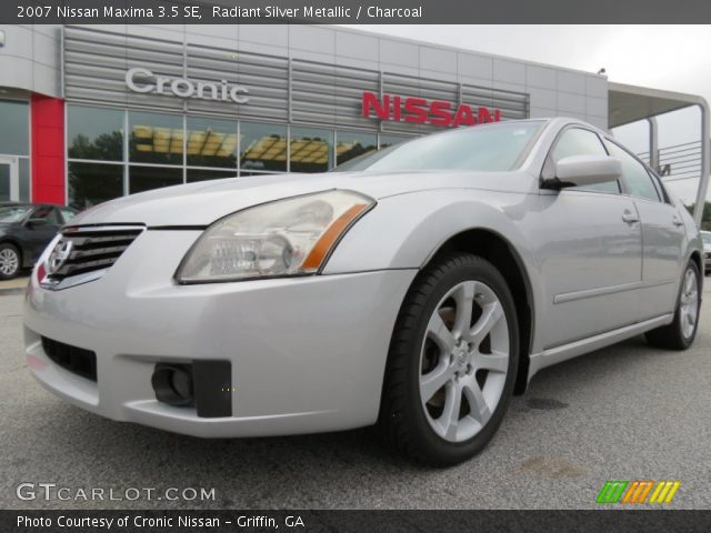 2007 Nissan maxima silver #5