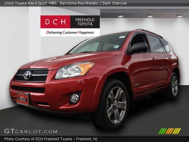 2009 Toyota RAV4 Sport 4WD in Barcelona Red Metallic