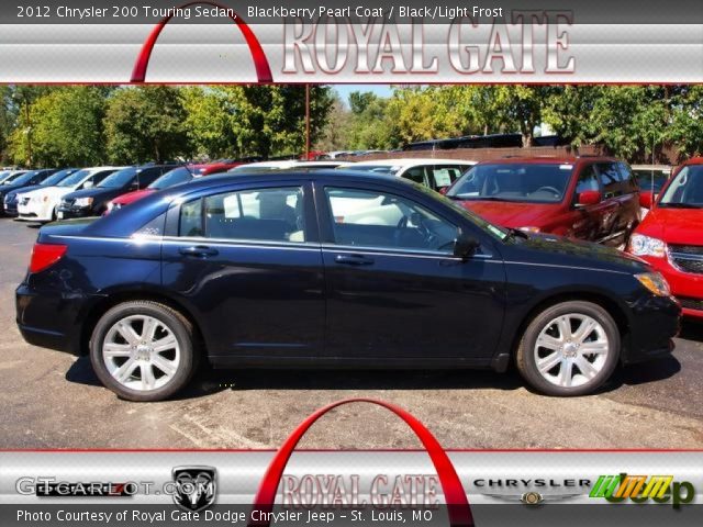 2012 Chrysler 200 Touring Sedan in Blackberry Pearl Coat